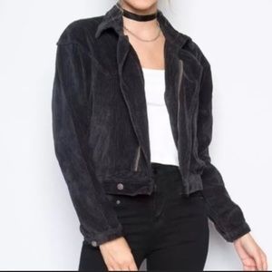 Black Corduroy Jacket